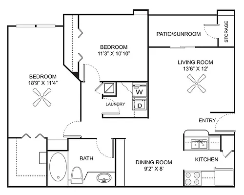 Floor plan B1R