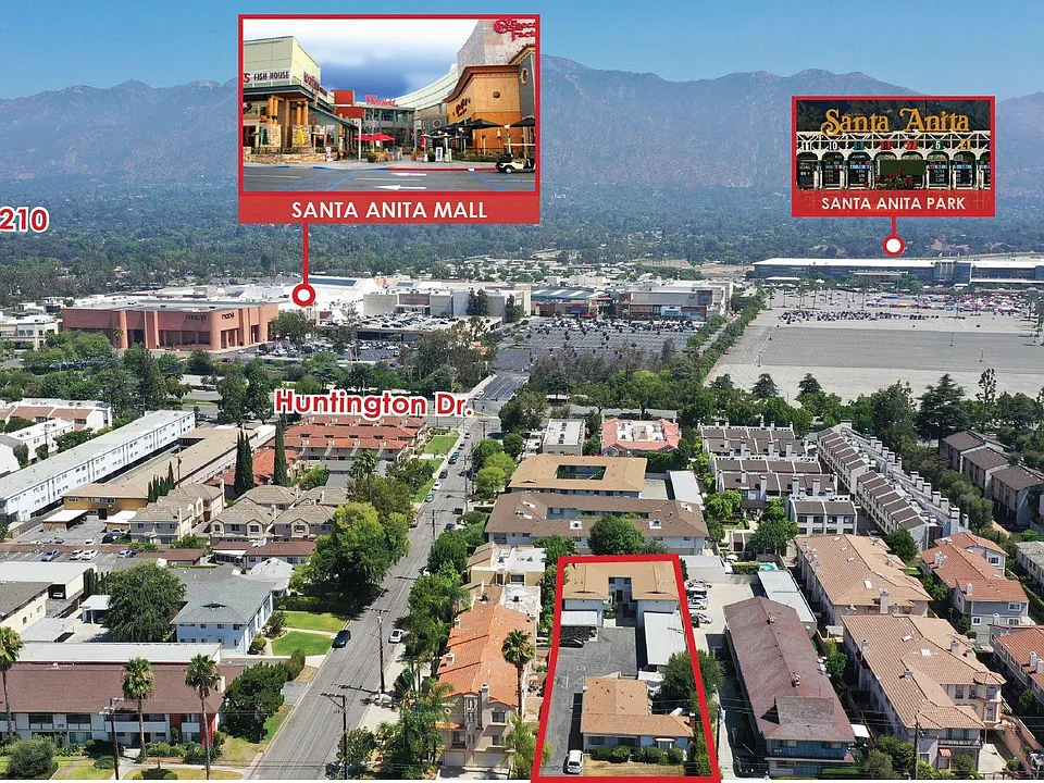 walk to Santa Anita Mall!