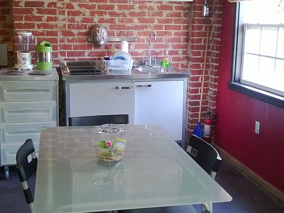 Cottage kitchen/living area 