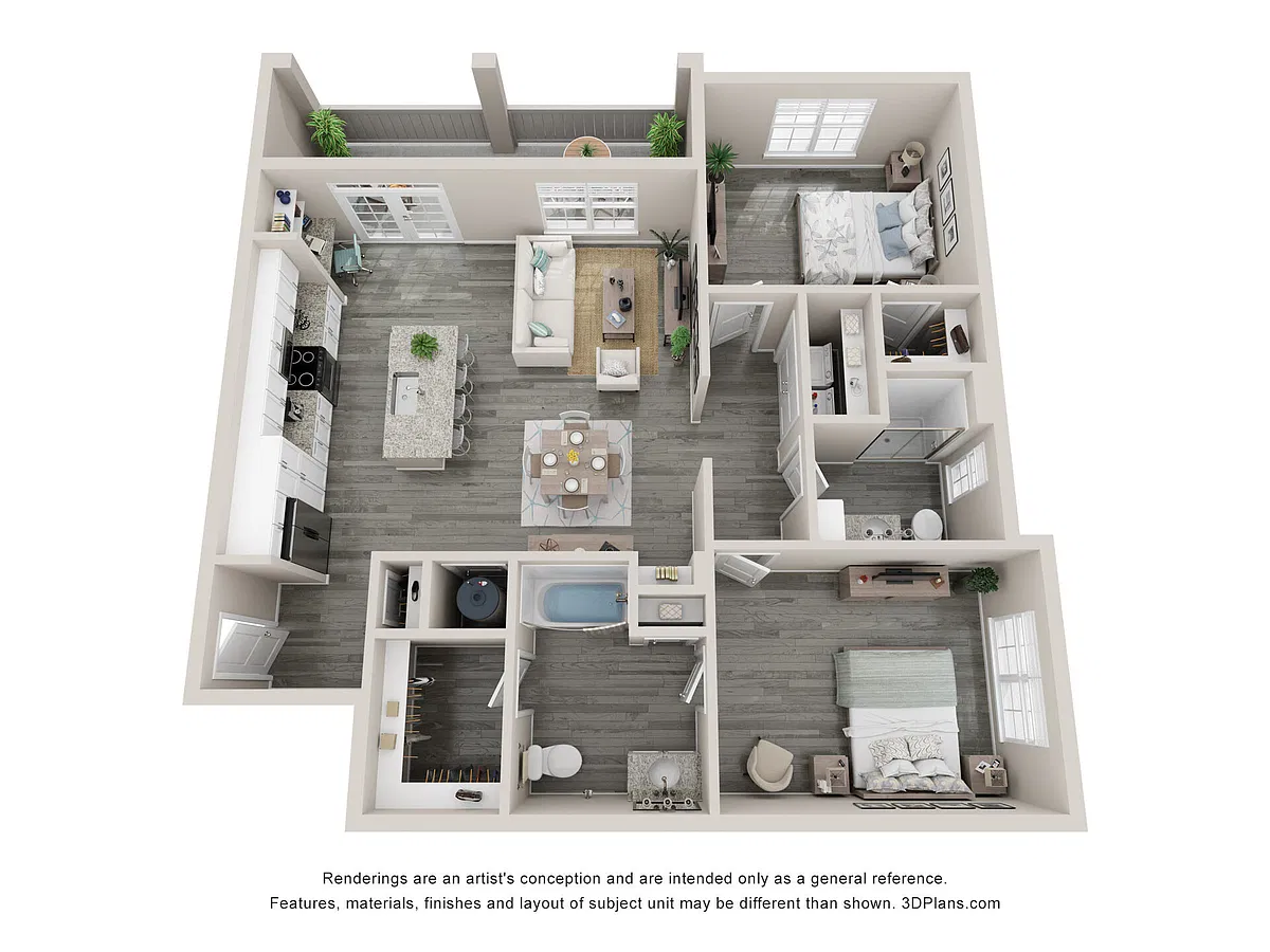 Floor plan B2A