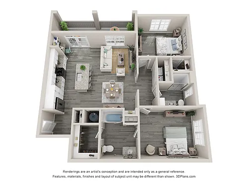 Floor plan B2A