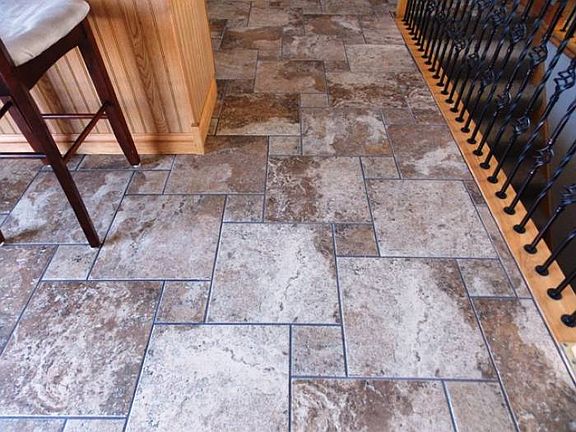 Tile in Kitchen & Foyer