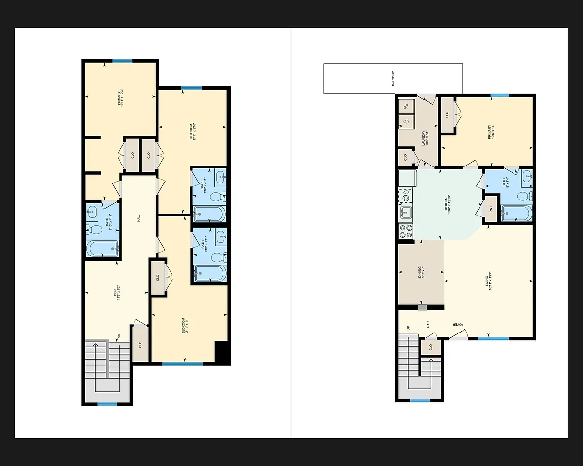 Floor plan 4 Bedroom