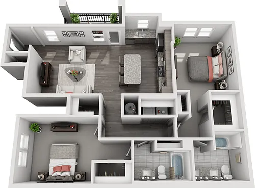 Floor plan B3