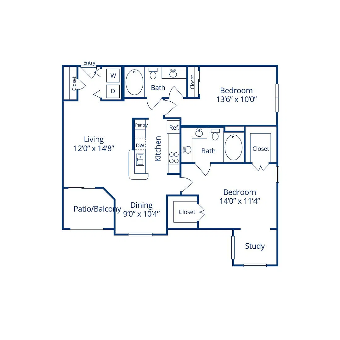Floor plan 2-2 F