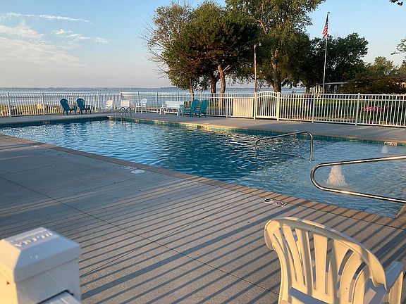 Community swimming pool 