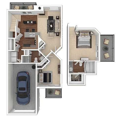 Floor plan Cameron