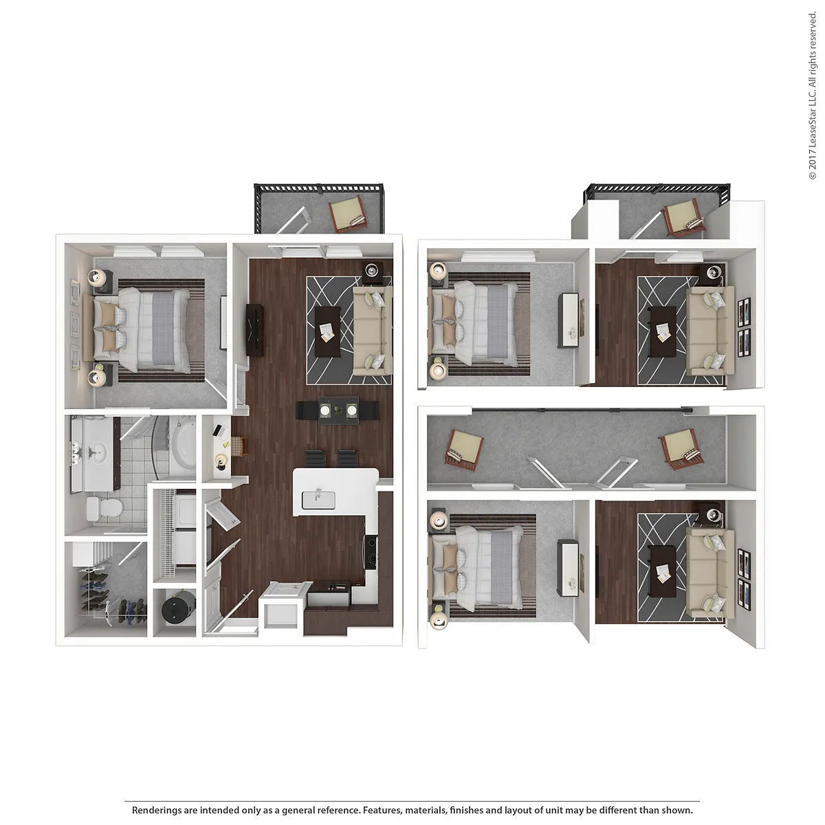 Floor plan 1X1