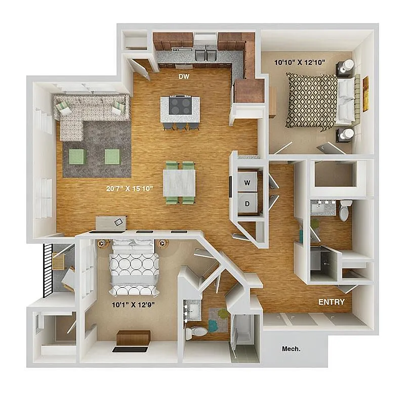 Floor plan B4