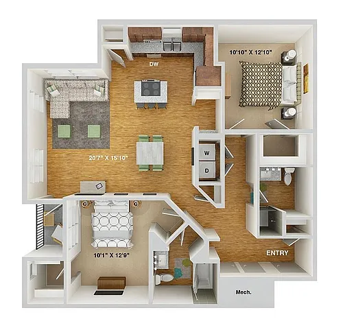 Floor plan B4