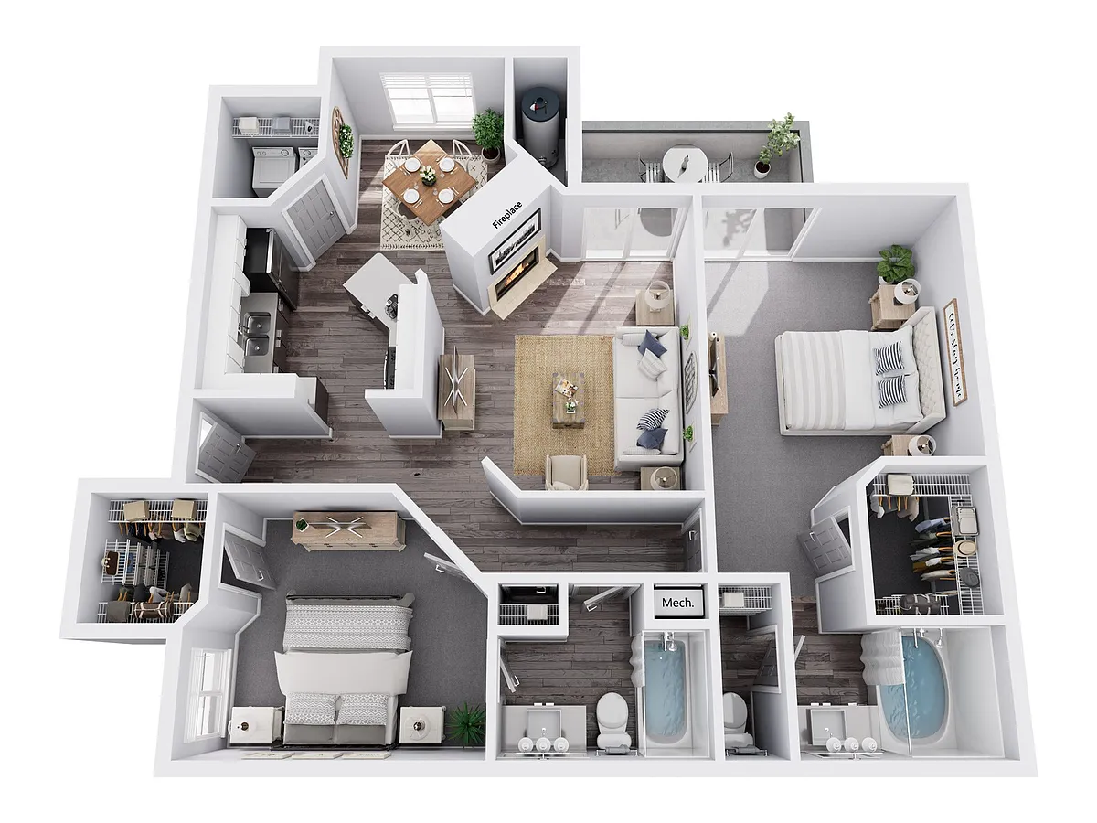 Floor plan Caspian Classic
