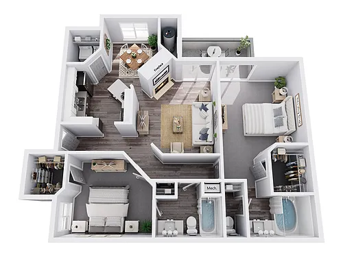 Floor plan Caspian Renovation
