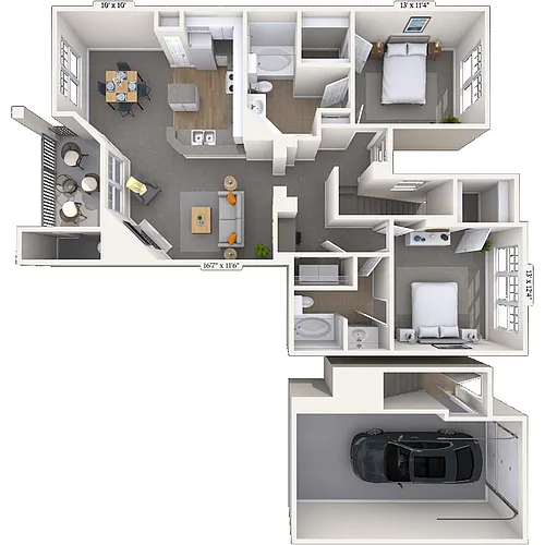 Floor plan Milam