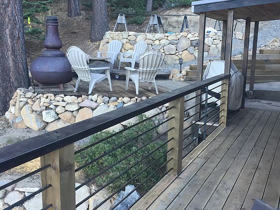 Wrap around deck & side yard