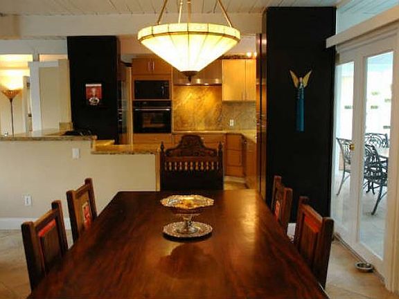 kitchen from dining room