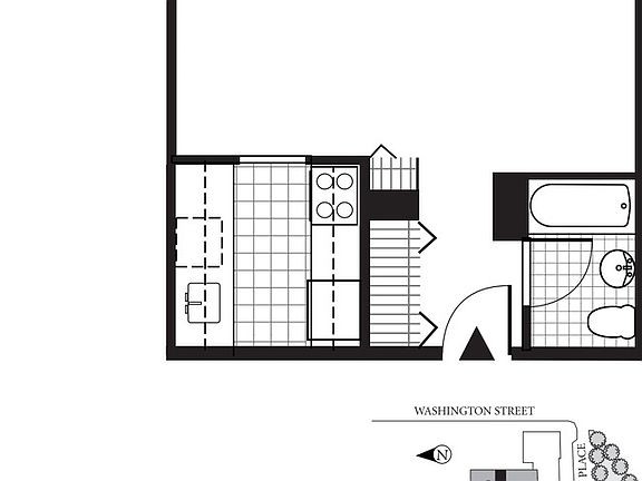 2nd image of 1 West St APT 2520