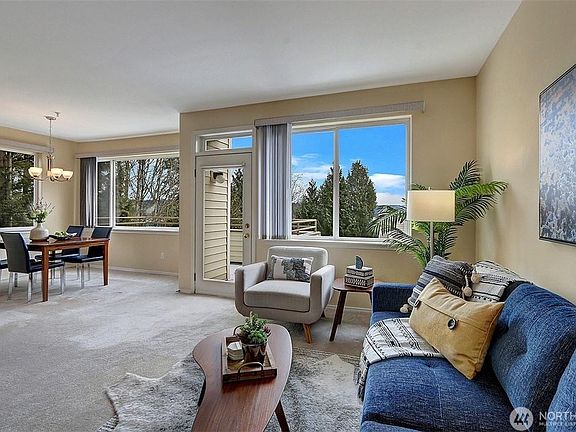 Living room and dinning room