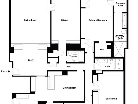 2nd image of 115 Central Park W APT 2E