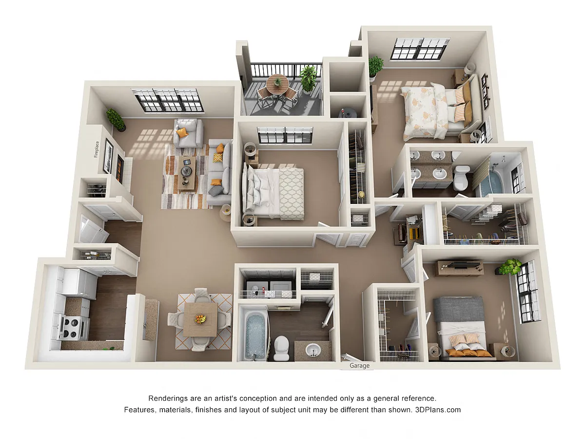 Floor plan Live Oak