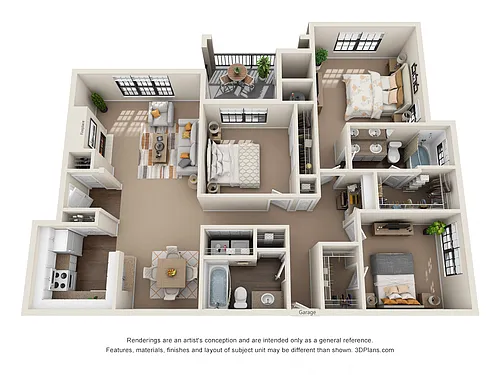 Floor plan Live Oak