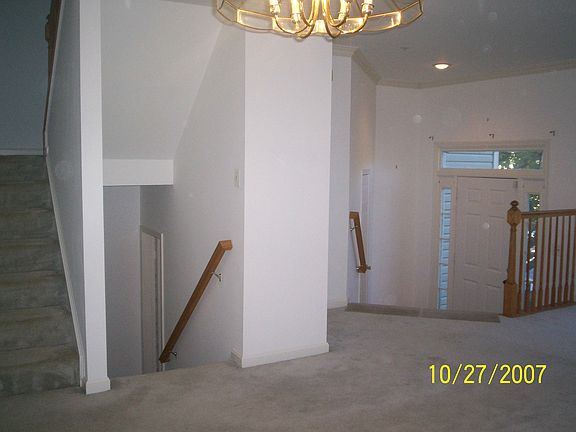 Living room stairway