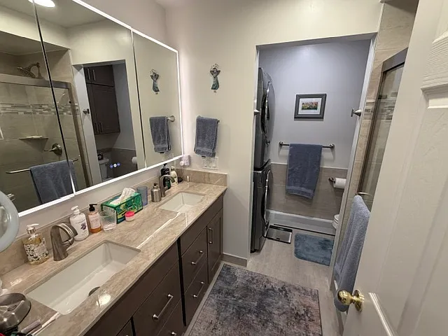 Updated Master Bathroom.