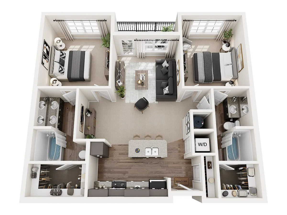 Floor plan B1