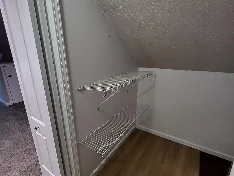Closet for upstairs bedroom. Lot's of space.