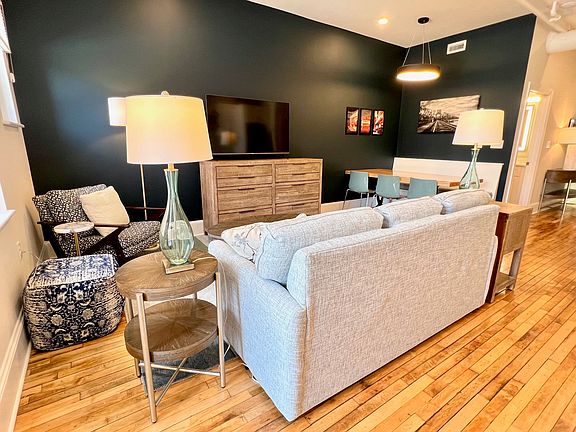 Living and dining area.
