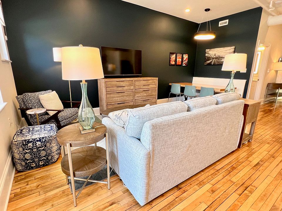 Living and dining area.