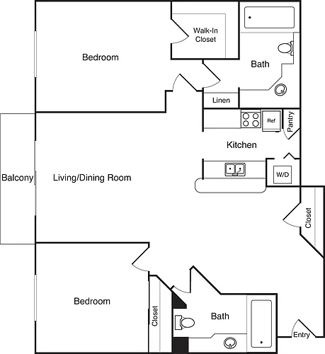 Floor plan Santa Barbara