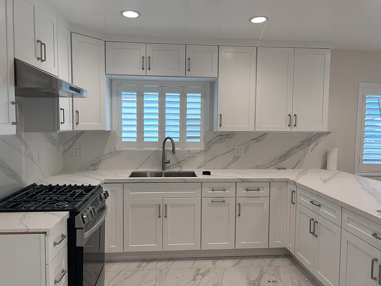Newly renovated kitchen