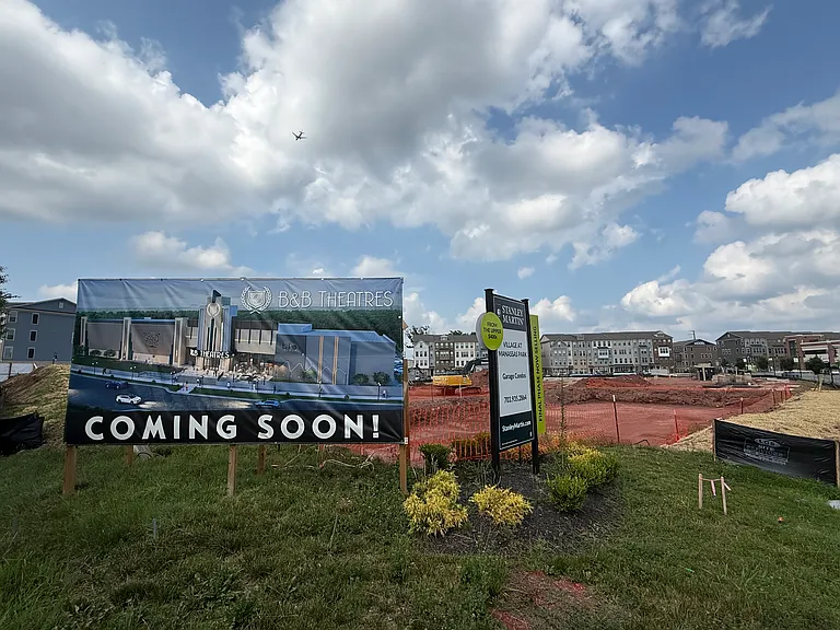 Walking distance to a new Theatre that's about to be built