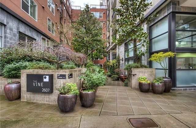 Vine Courtyard and Entry