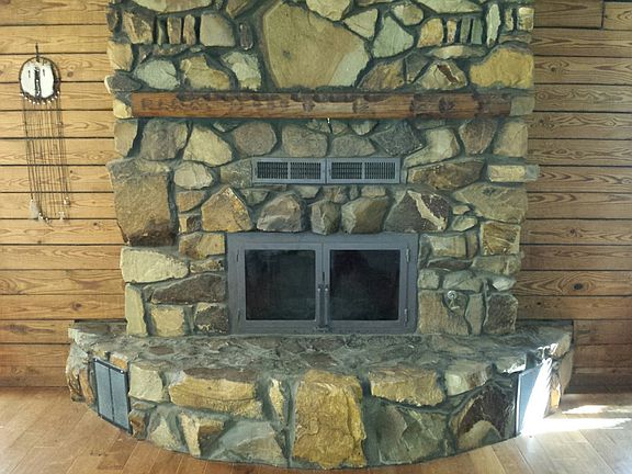 Rock Fireplace