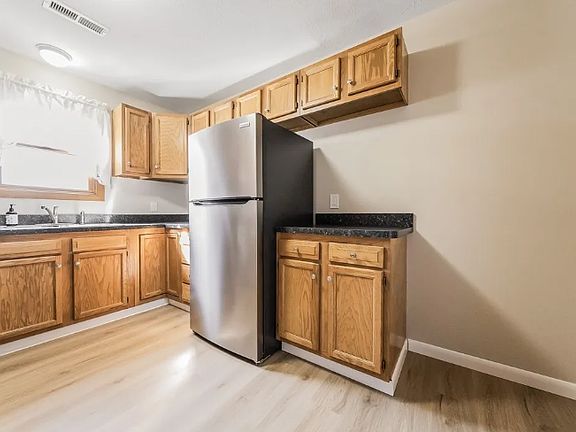 Other view of kitchen. 
Plenty of storage in the kitchen and throughout.
