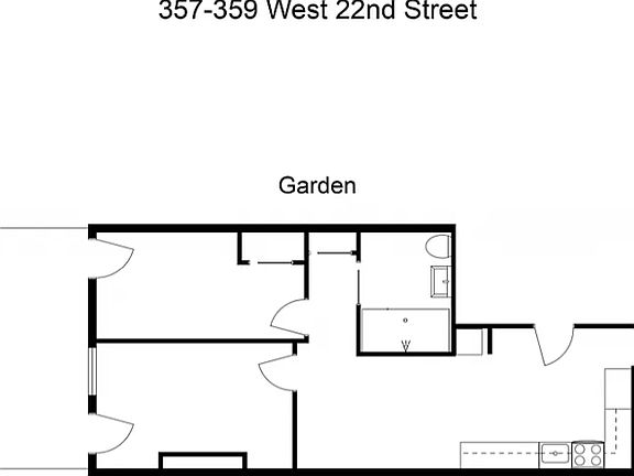 2nd image of 359 W 22nd St #1A