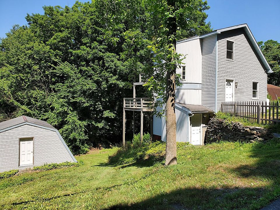 Street view, house w/garage