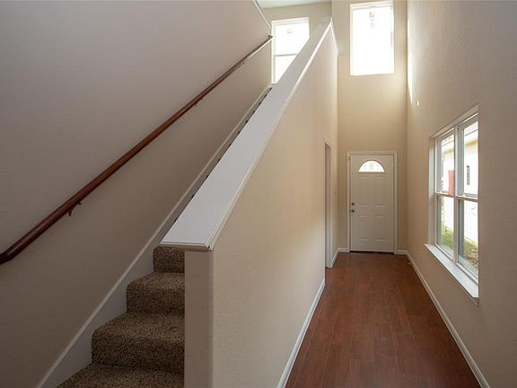 Two story foyer