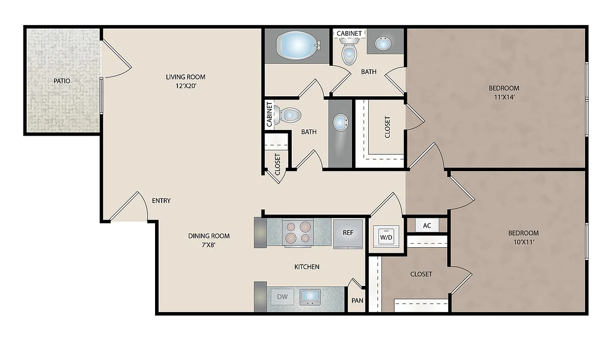 Floor plan B2