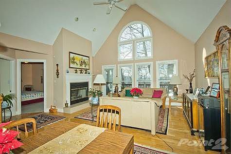 Great Room with Real Wood Fireplace