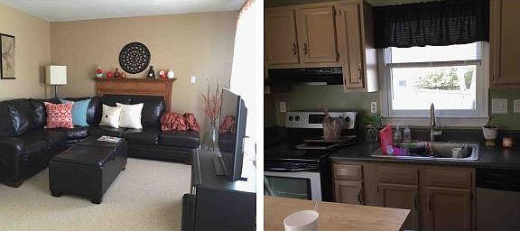 Living room with lots of light