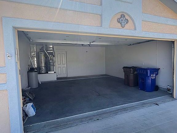2-Car garage & HVAC