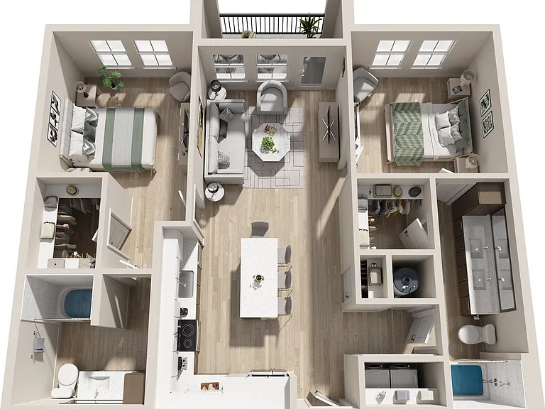 Pioneer floor plan The Allen