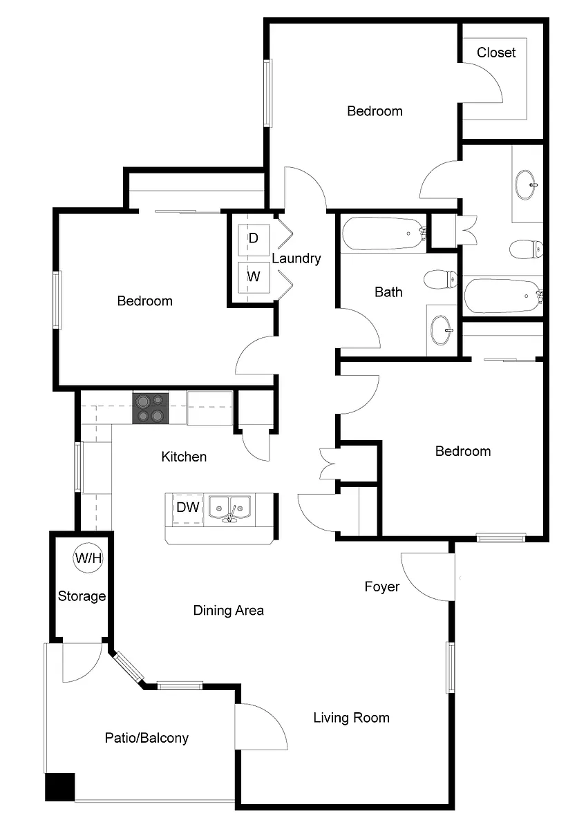 Floor plan Toscana