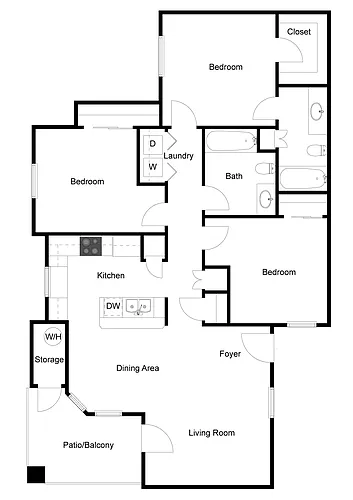 Floor plan Toscana