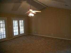 Great Room with vaulted ceiling