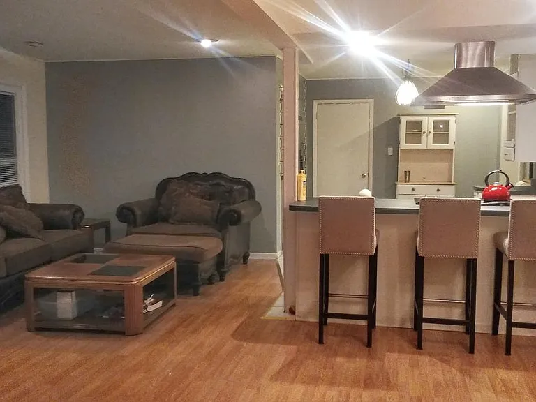 Dining room area/kitchen