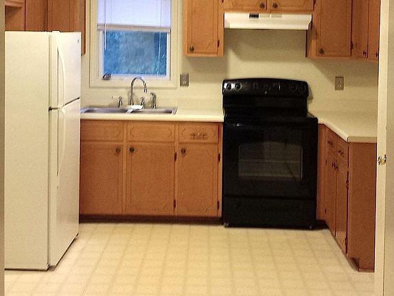 Kitchen (Fridge replaced with black unit recently