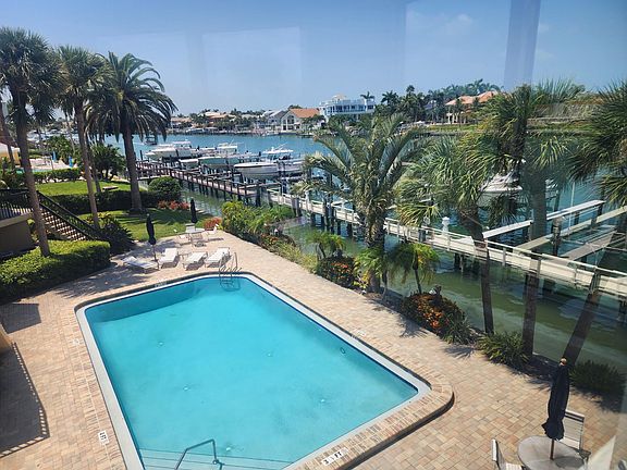 Pool view left bay window